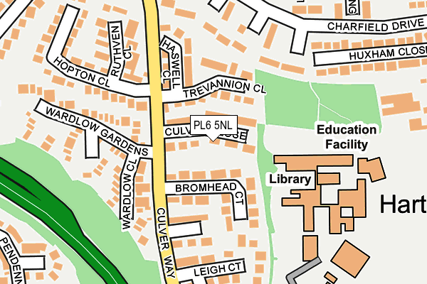 PL6 5NL map - OS OpenMap – Local (Ordnance Survey)