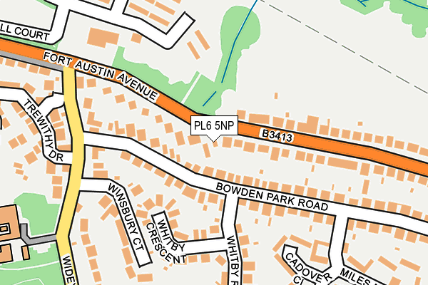PL6 5NP map - OS OpenMap – Local (Ordnance Survey)
