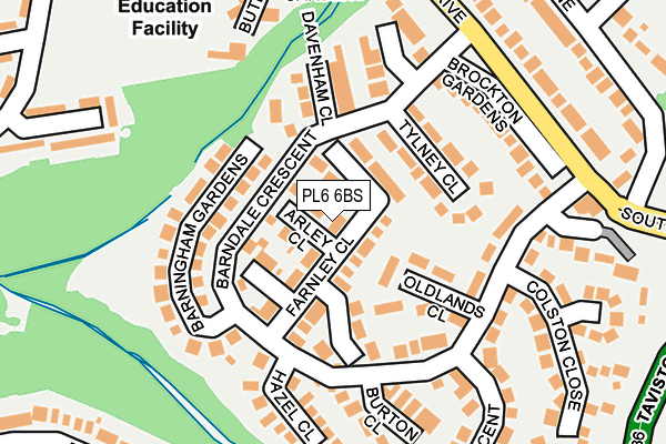 PL6 6BS map - OS OpenMap – Local (Ordnance Survey)