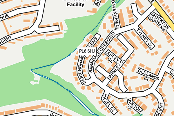 PL6 6HJ map - OS OpenMap – Local (Ordnance Survey)