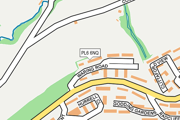 PL6 6NQ map - OS OpenMap – Local (Ordnance Survey)