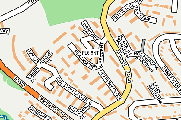 PL6 6NT map - OS OpenMap – Local (Ordnance Survey)