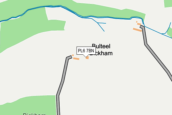 PL6 7BN map - OS OpenMap – Local (Ordnance Survey)