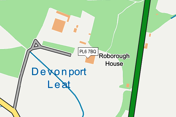 PL6 7BQ map - OS OpenMap – Local (Ordnance Survey)