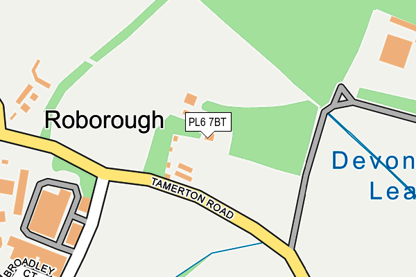 PL6 7BT map - OS OpenMap – Local (Ordnance Survey)