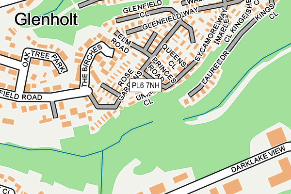 PL6 7NH map - OS OpenMap – Local (Ordnance Survey)