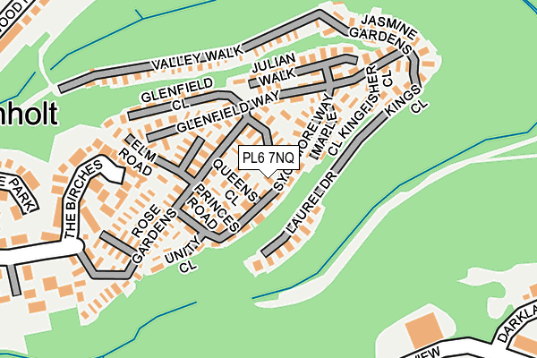 PL6 7NQ map - OS OpenMap – Local (Ordnance Survey)