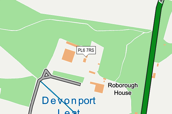 PL6 7RS map - OS OpenMap – Local (Ordnance Survey)