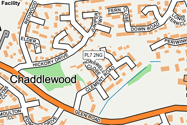 PL7 2NG map - OS OpenMap – Local (Ordnance Survey)