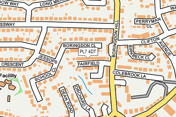 PL7 4DT map - OS OpenMap – Local (Ordnance Survey)