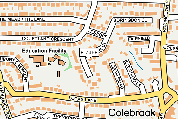 PL7 4HP map - OS OpenMap – Local (Ordnance Survey)