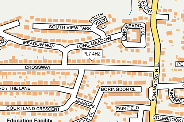 PL7 4HZ map - OS OpenMap – Local (Ordnance Survey)