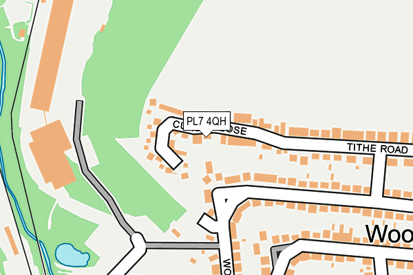 PL7 4QH map - OS OpenMap – Local (Ordnance Survey)