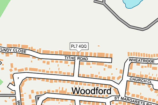 PL7 4QQ map - OS OpenMap – Local (Ordnance Survey)