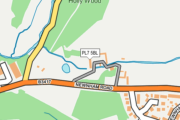 PL7 5BL map - OS OpenMap – Local (Ordnance Survey)