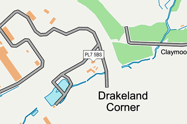 PL7 5BS map - OS OpenMap – Local (Ordnance Survey)