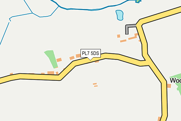 PL7 5DS map - OS OpenMap – Local (Ordnance Survey)