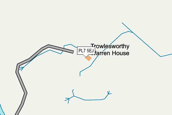 PL7 5EJ map - OS OpenMap – Local (Ordnance Survey)