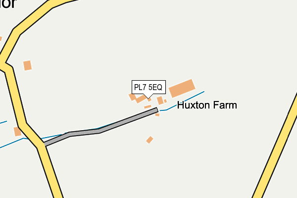 PL7 5EQ map - OS OpenMap – Local (Ordnance Survey)