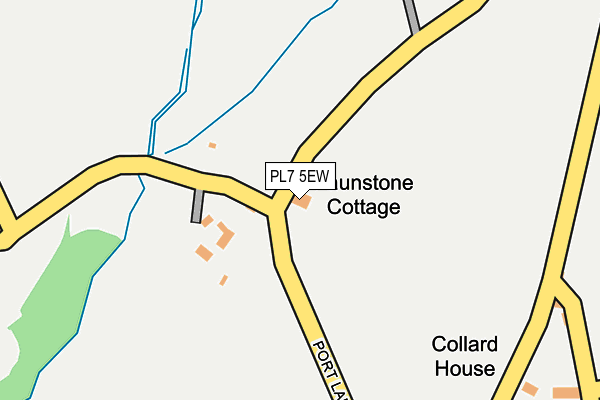 PL7 5EW map - OS OpenMap – Local (Ordnance Survey)