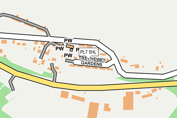 PL7 5HL map - OS OpenMap – Local (Ordnance Survey)