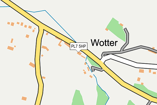 PL7 5HP map - OS OpenMap – Local (Ordnance Survey)
