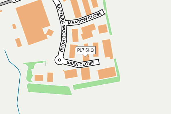 PL7 5HQ map - OS OpenMap – Local (Ordnance Survey)