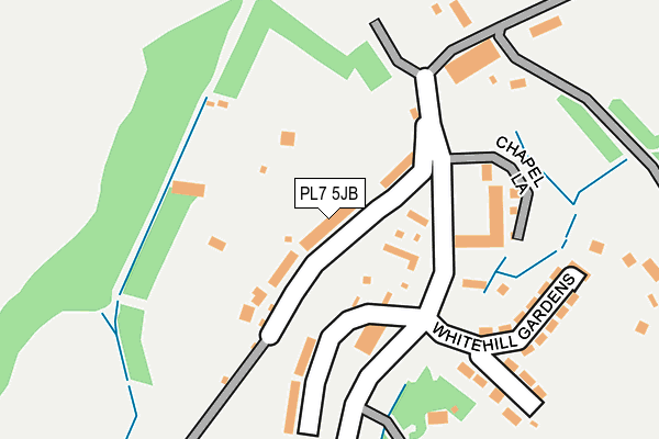 PL7 5JB map - OS OpenMap – Local (Ordnance Survey)