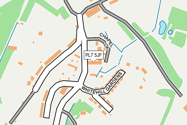 PL7 5JF map - OS OpenMap – Local (Ordnance Survey)