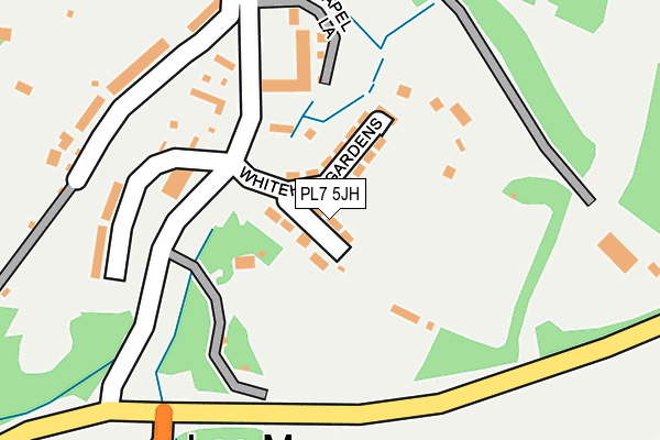 PL7 5JH map - OS OpenMap – Local (Ordnance Survey)