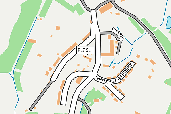 PL7 5LH map - OS OpenMap – Local (Ordnance Survey)