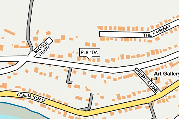 Map of BANDOLIER LIMITED at local scale