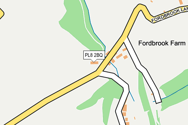 PL8 2BQ map - OS OpenMap – Local (Ordnance Survey)