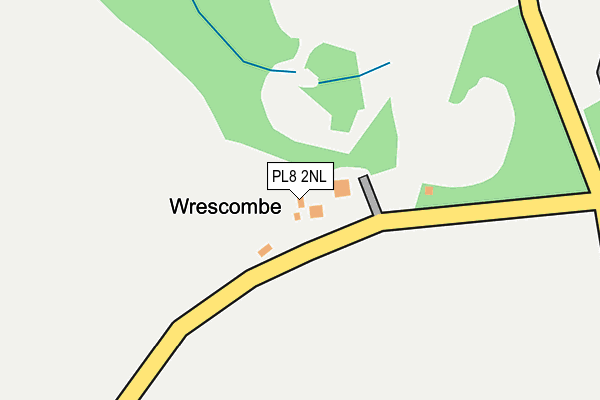 PL8 2NL map - OS OpenMap – Local (Ordnance Survey)