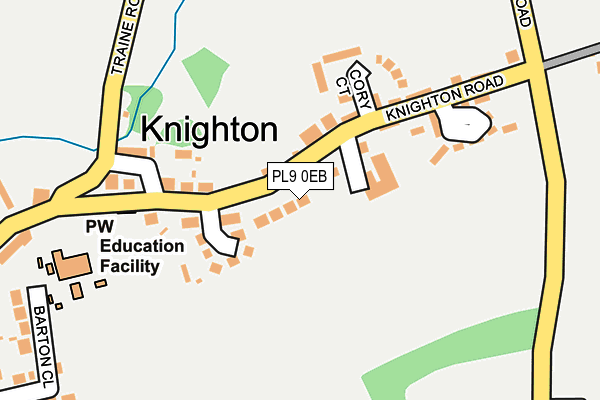 Map of IKEY LTD at local scale