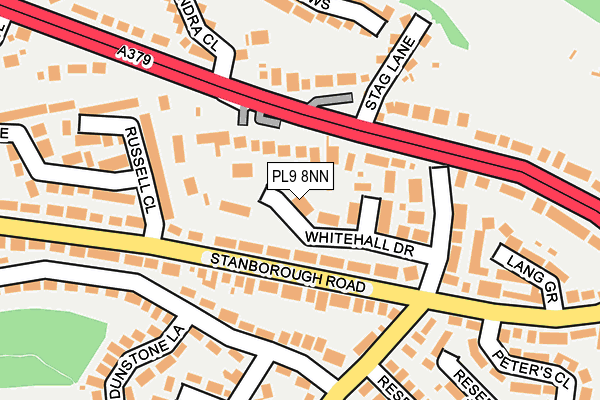 PL9 8NN map - OS OpenMap – Local (Ordnance Survey)