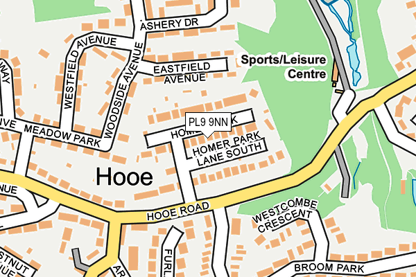 PL9 9NN map - OS OpenMap – Local (Ordnance Survey)