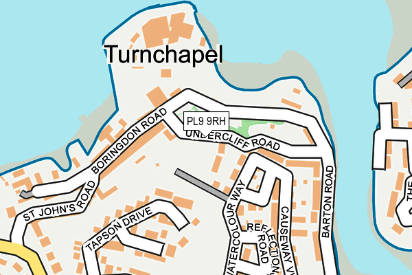 PL9 9RH map - OS OpenMap – Local (Ordnance Survey)