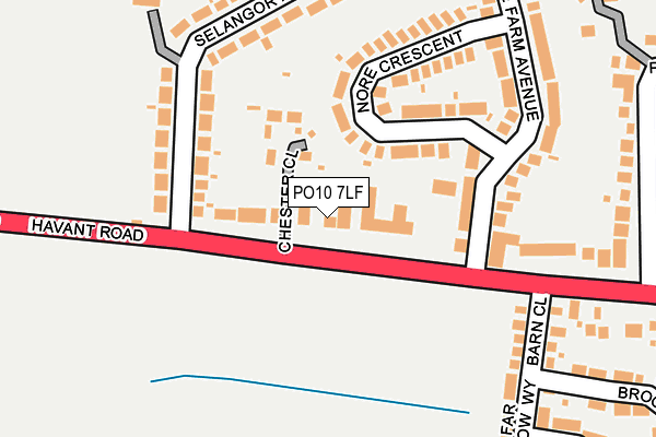 Map of HARVEY FAIROAKS LIMITED at local scale