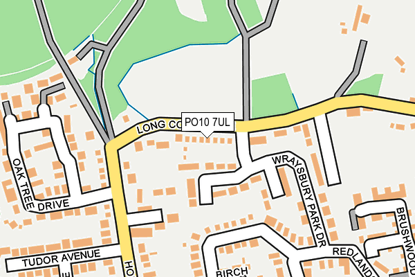 PO10 7UL map - OS OpenMap – Local (Ordnance Survey)
