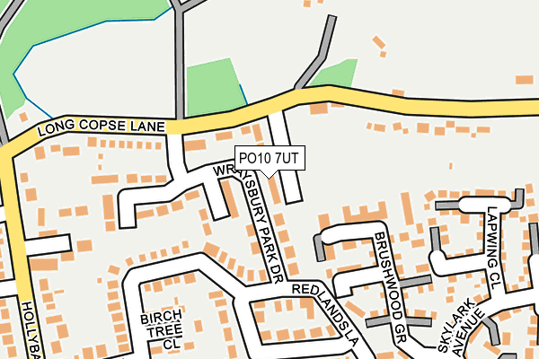 PO10 7UT map - OS OpenMap – Local (Ordnance Survey)