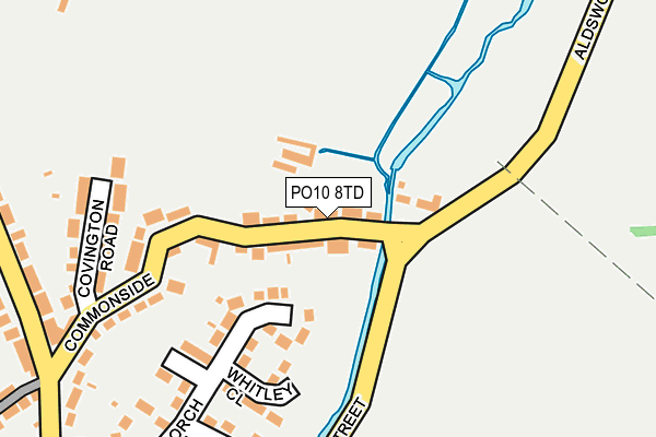 Map of ROSE INDUSTRIAL CLEANING LIMITED at local scale