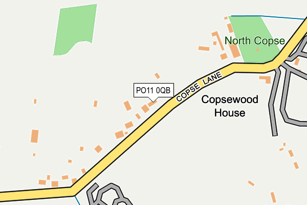 Map of FINCHWOOD STORAGE LTD at local scale