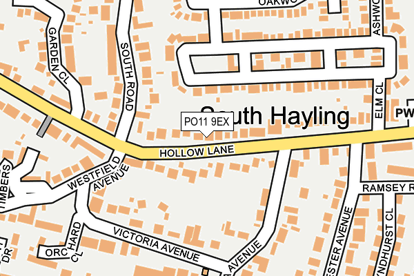 Map of CHARLTON HOUSE (HAYLING ISLAND) LTD at local scale