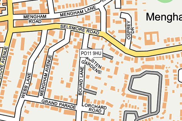 Map of HARBORD MANAGEMENT CO LTD at local scale