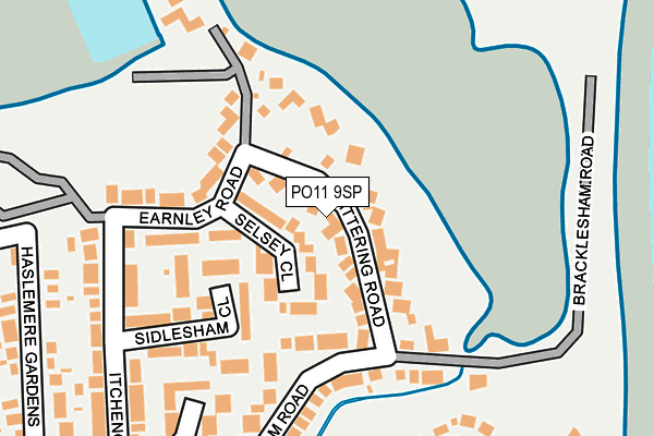 Map of LUCAS11 LTD at local scale