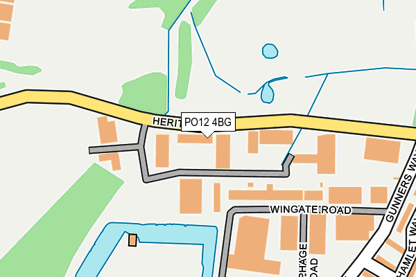 Map of STAG SYSTEMS LTD at local scale