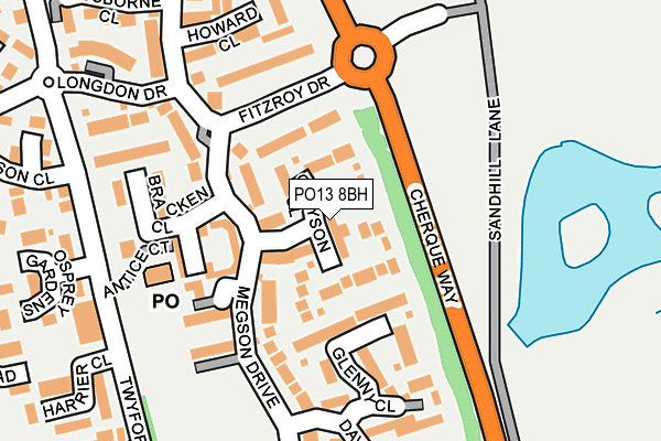 Map of ROAME SYSTEMS LIMITED at local scale