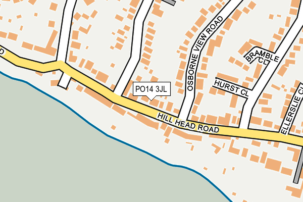 Map of BARGRAVE LIMITED at local scale