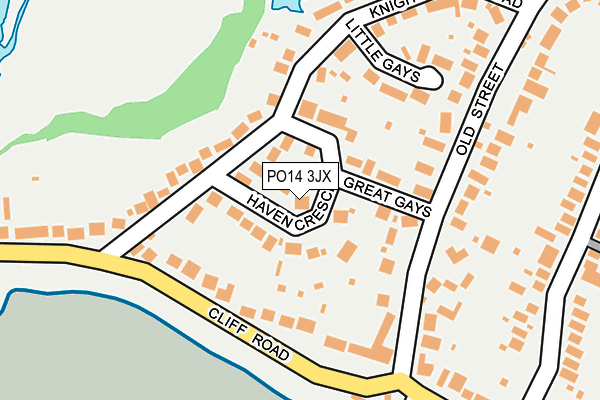 Map of ROOKSTONE PROPERTIES LTD at local scale